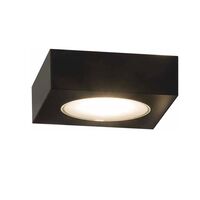 Fix Double Væglampe Up/Downlight Mat Sort