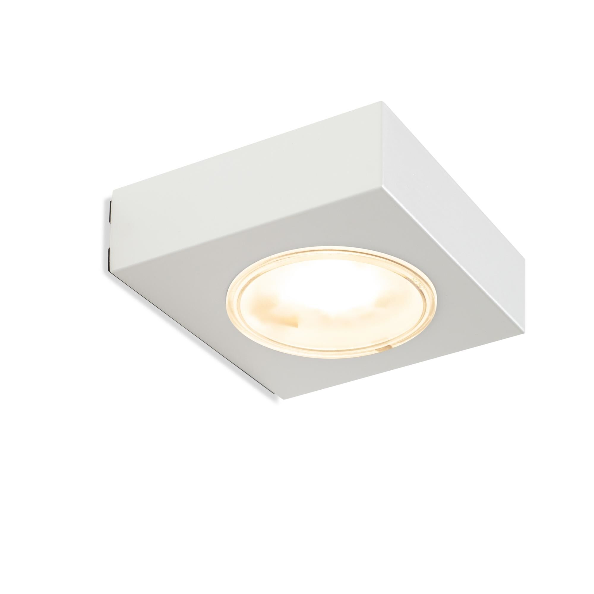 Fix Dubbel V&auml;gglampa Up/Downlight Matt Vit