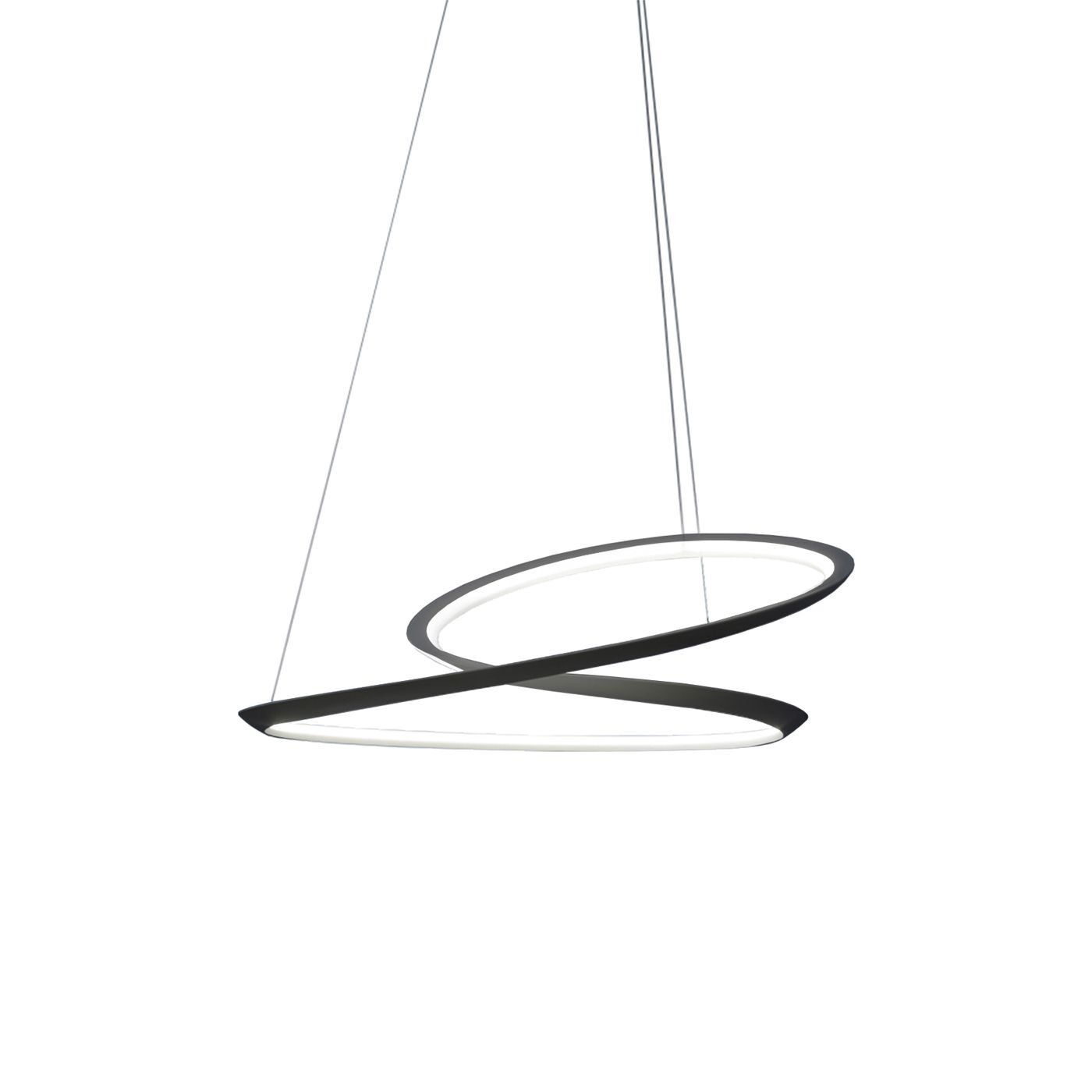 Kepler Minor Taklampa Svart Uplight 3000K