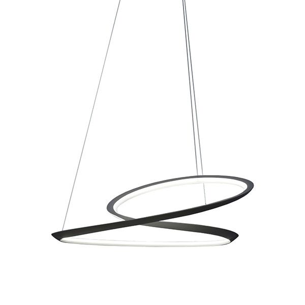 Kepler Taklampa Svart Uplight 3000K