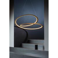 Kepler Lampadario Downlight Nero 3000K