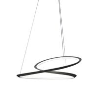 Kepler Pendel Sort Uplight 2700K