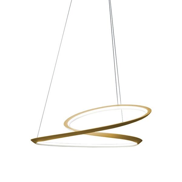 Kepler Taklampa Guld Uplight 3000K
