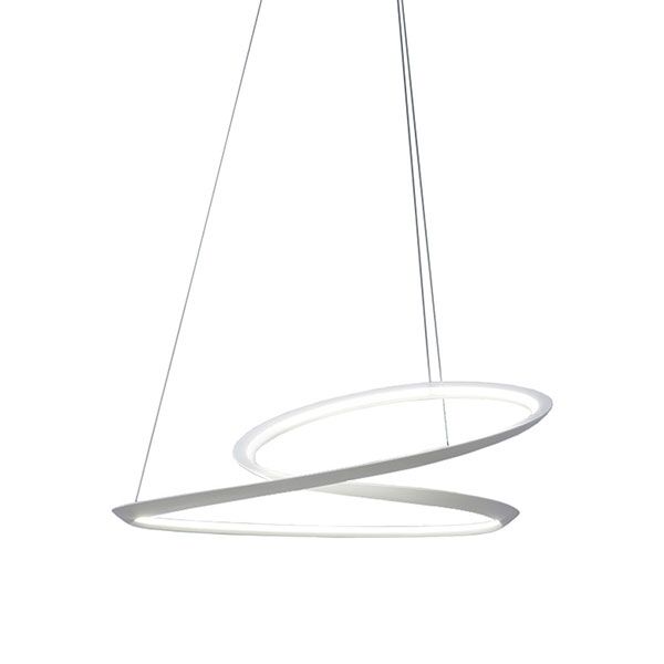 Kepler Taklampa Vit Uplight 3000K