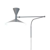 Lampe de Marseille Væglampe Mat Grå