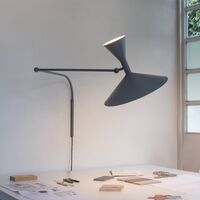 Lampe de Marseille Væglampe Mat Grå