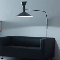Lampe de Marseille Væglampe Mat Grå
