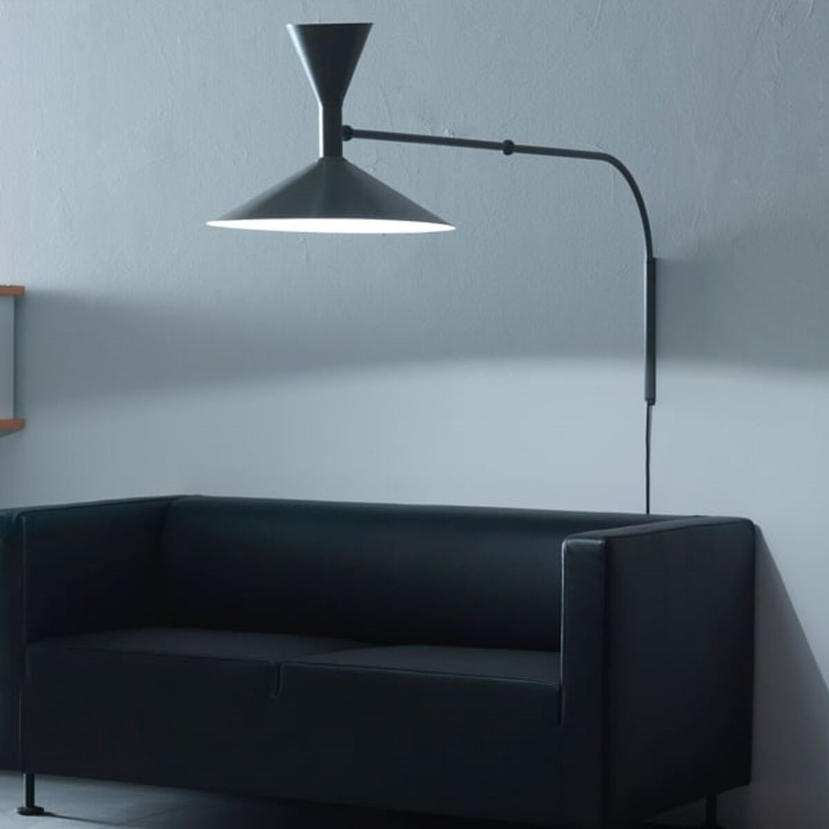 De Marseille Lámpara de Pared Negro