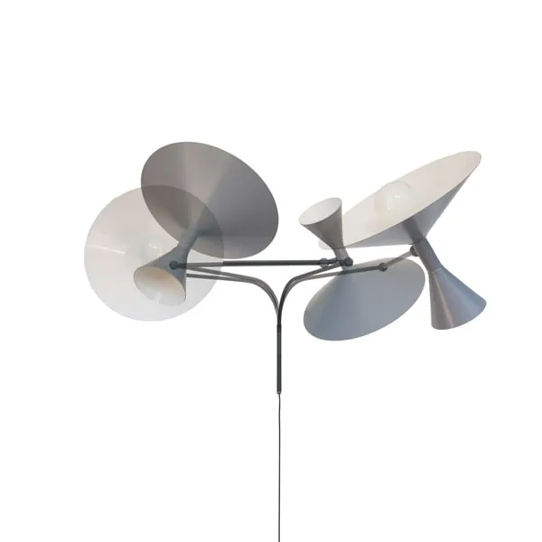Lampe de Marseille Wandlampe Weiß