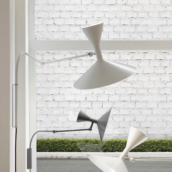 Lampe de Marseille Wandlampe Weiß