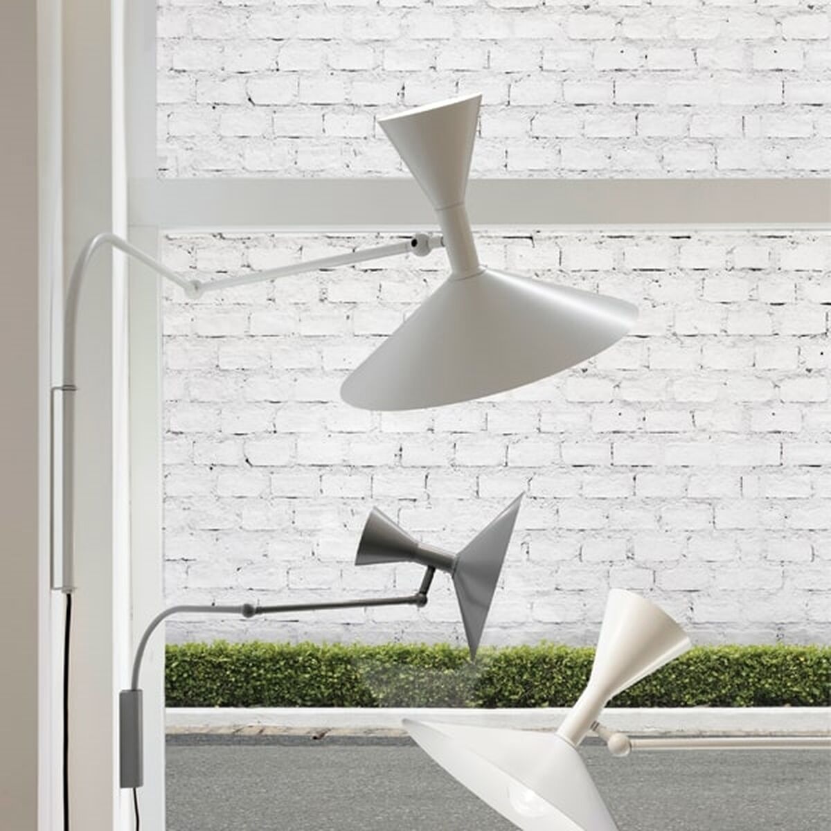 Lamp De Marseille Mini Wandlamp Wit