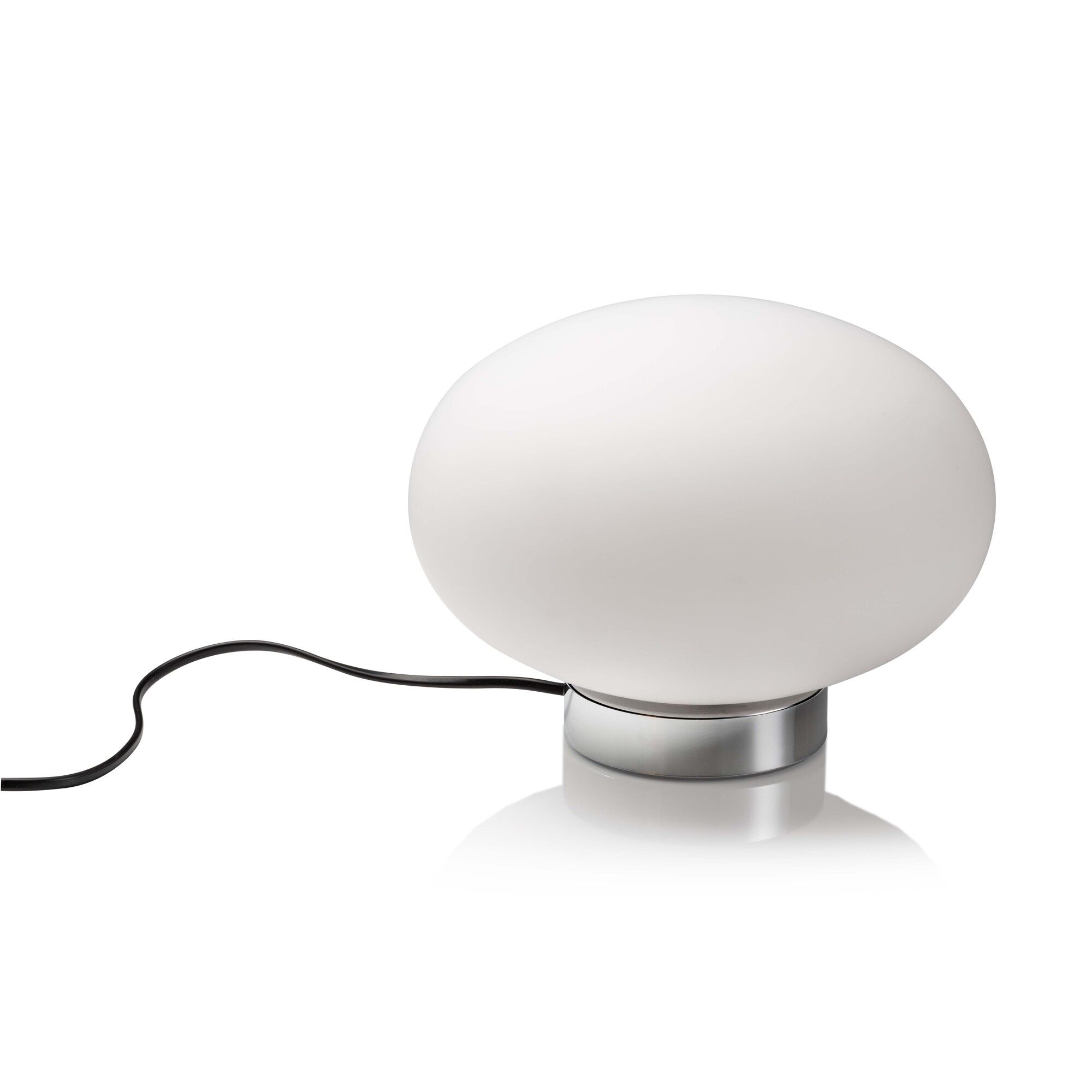 Maga Bordslampa Krom/ Vit