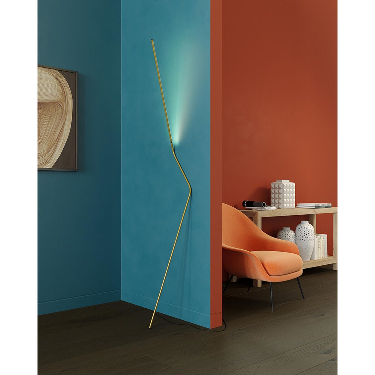 Neo Floor Lamp Gold