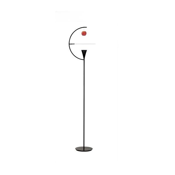 Newton Golvlampa Svart/ Vit
