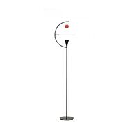 Newton Gulvlampe Sort/ Hvid