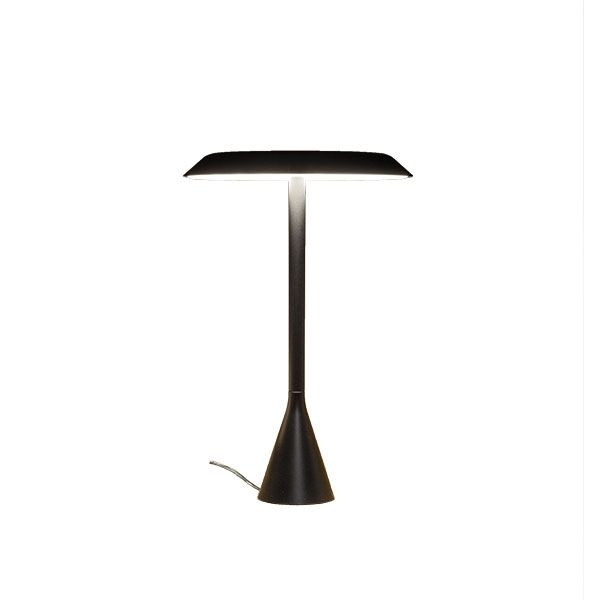 Panama Bordslampa Kol Svart/ Vit