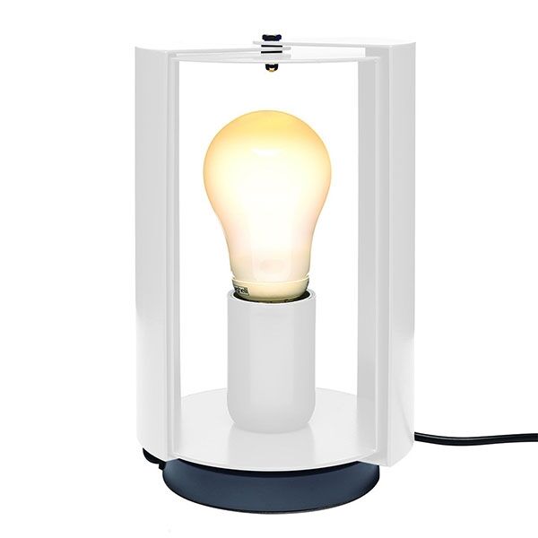 Pivotante &Agrave; Poser Bordslampa Vit