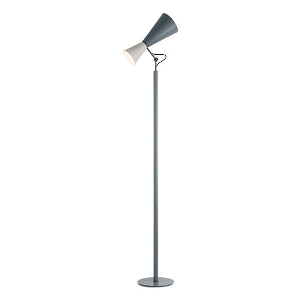 Parliament Golvlampa Vit och Gr&aring;