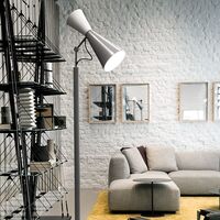 Parliament Vloerlamp Wit en Grijs