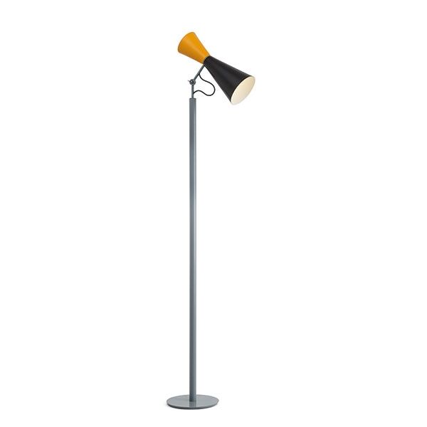 Parliament Golvlampa Svart och Gul