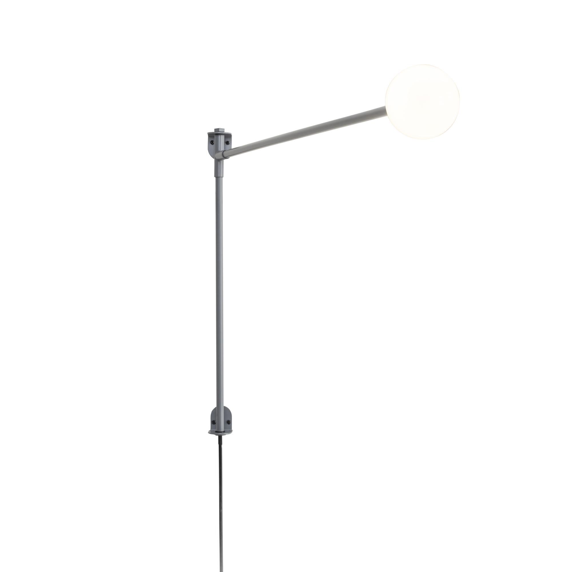 Mini Potence Pivotante V&auml;gglampa Gr&aring;
