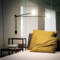 Mini Potence Wandlampe Rot