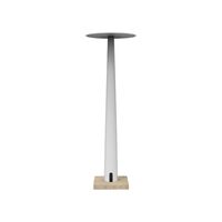 Portofino Table Lamp Matt White/ Carrara Marble