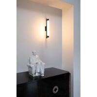 La Roche Applique da Esterno Nero Opaco