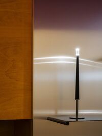 Sorrento Table Lamp Small Black/ Gray