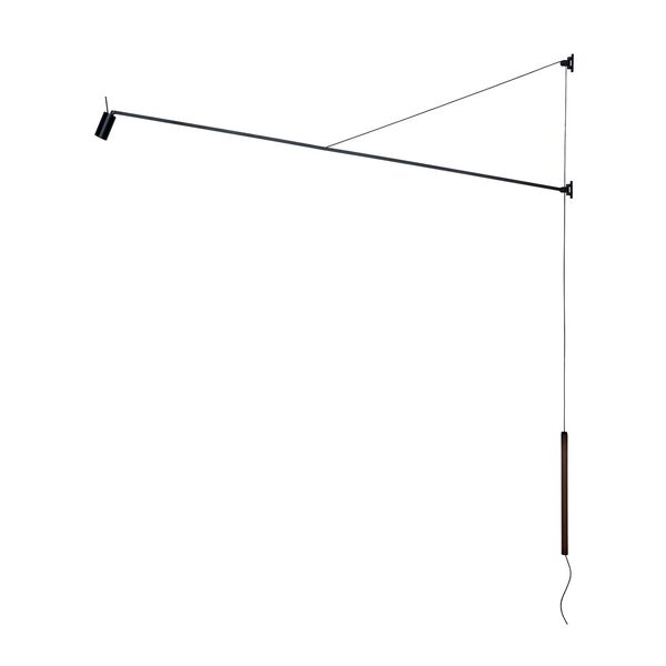 Swan Wandlampe Schwarz