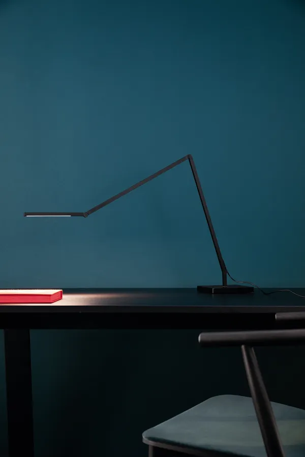 Untitled Linear Table Lamp without Base Black 2700K