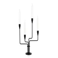 Southern Cross Candlestick H38 cm Black