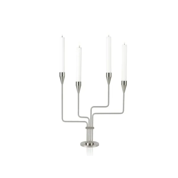 Southern Cross Candlestick H38 cm Stainless Steel