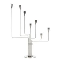Chariot Candlestick H63 cm Stainless Steel