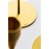 Chariot Candlestick H63 Brass