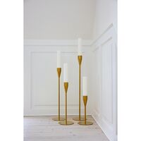 Mars MAXI Candlestick 32 cm Brass
