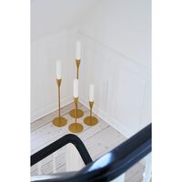 Mars MAXI Candlestick 32 cm Brass