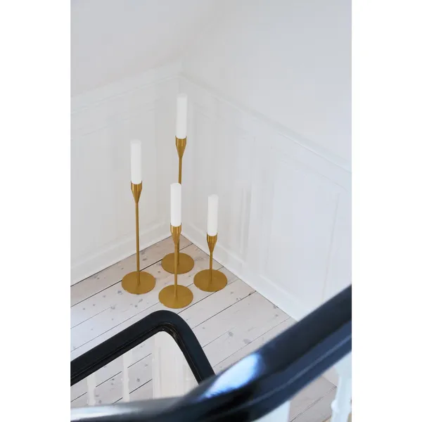 Mars MAXI Candlestick 32 cm Brass
