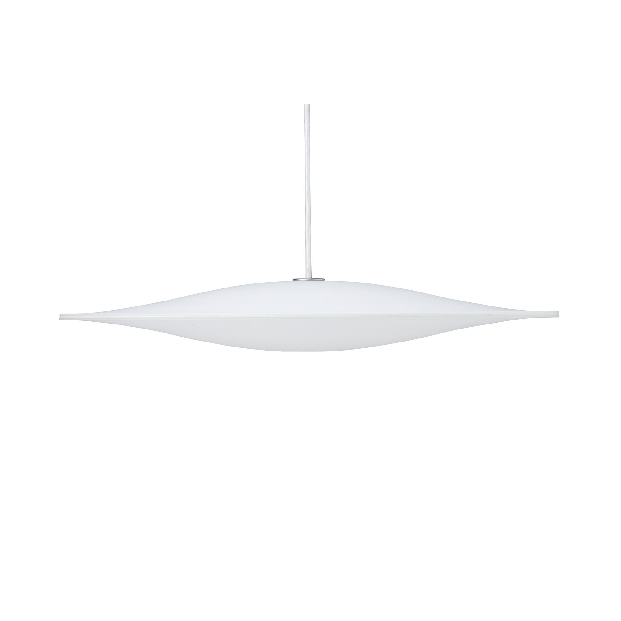 Sinus 550P Taklampa Opal med Vit Sladd