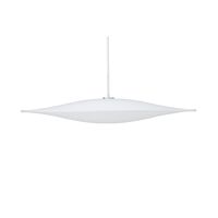 Sinus 550P Pendelleuchte Opal mit Weiß Kabel
