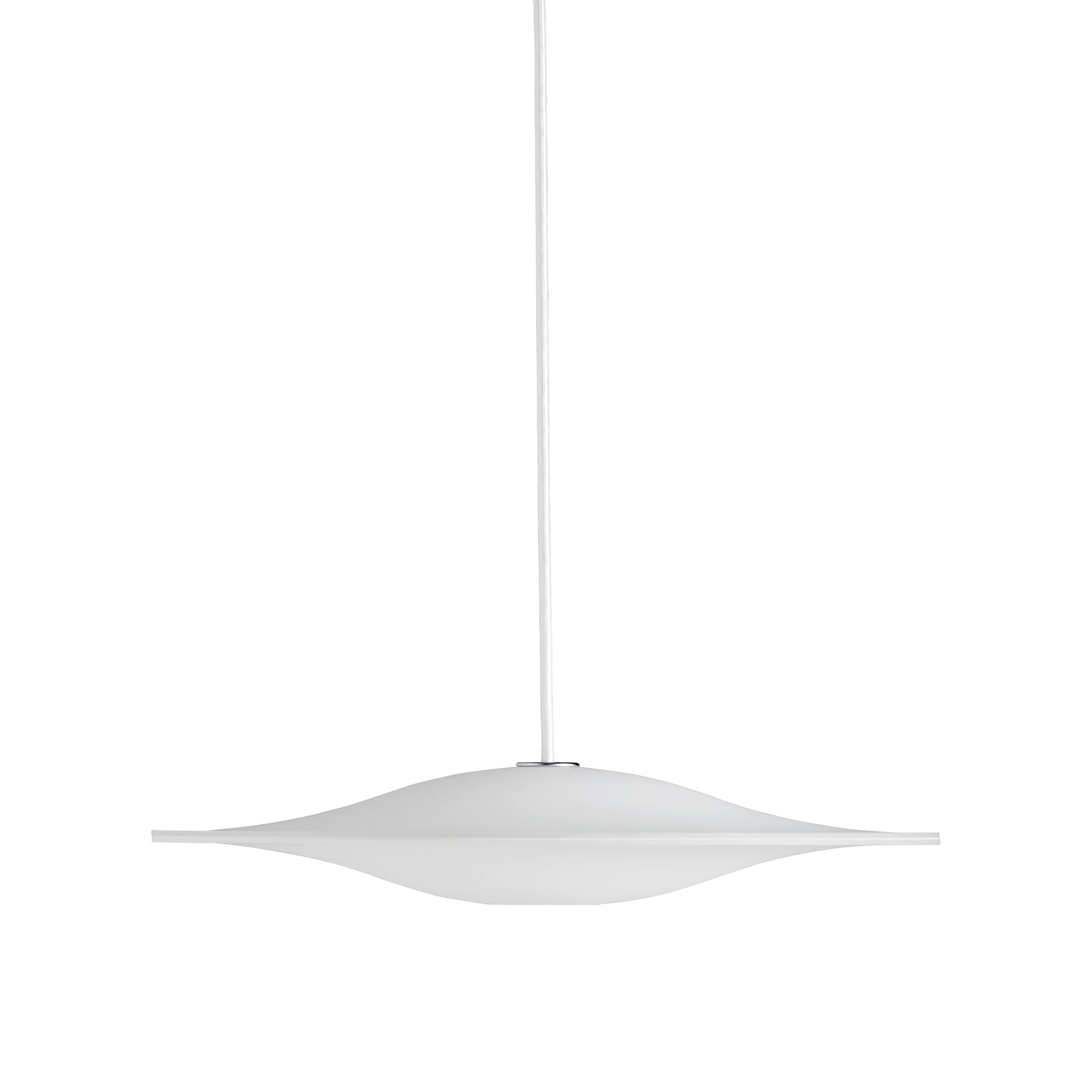 Sinus 440P Taklampa Opal med Vit Sladd