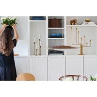 Sinus-Tre 550P Taklampe Valnøtt/Opal