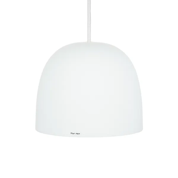 Super 215 Pendel Opal med Hvid Ledning