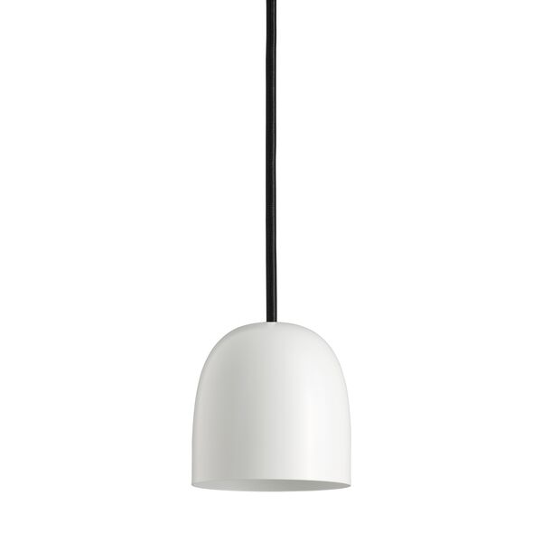 Super 115 Hanglamp Opaal met Zwart Koord