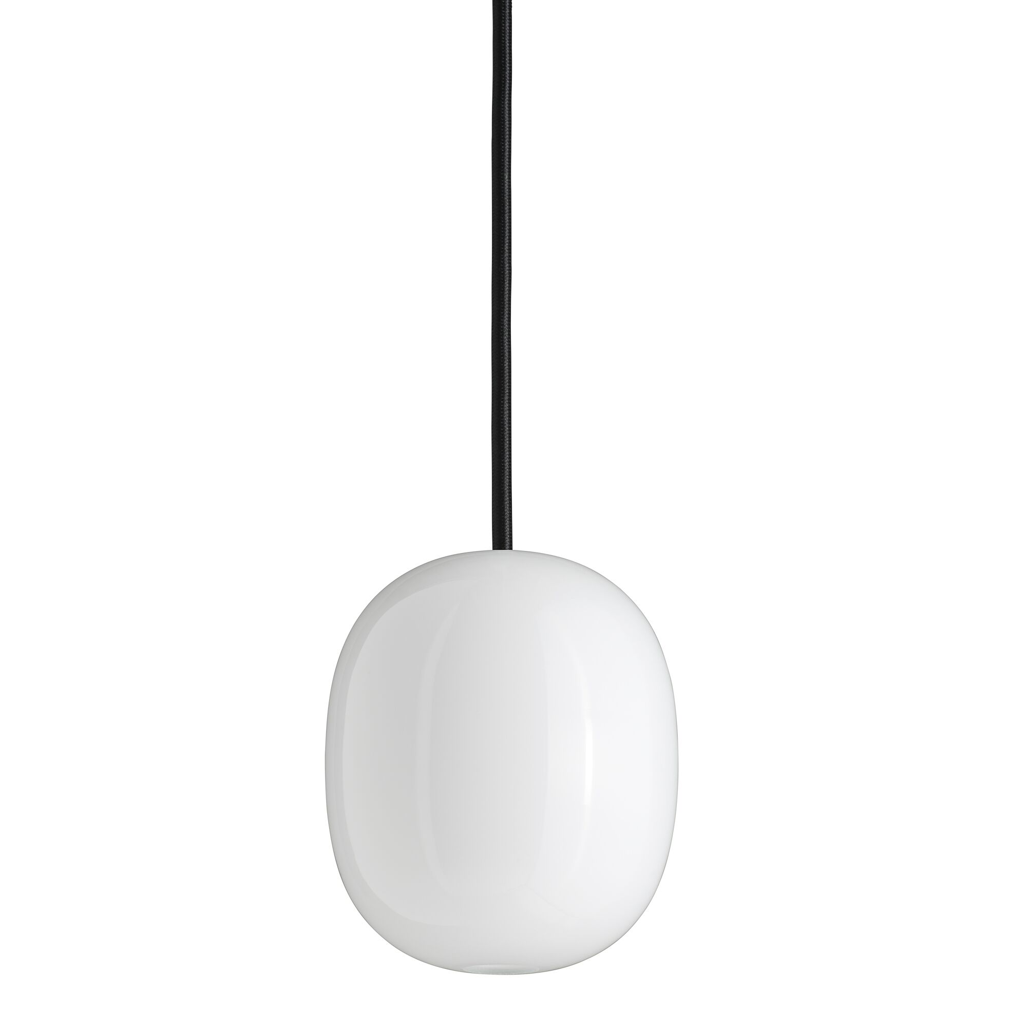 Superegg 150P Taklampa Opal med Svart Sladd