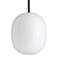 Superæg 200P Pendel Opal med Sort Ledning