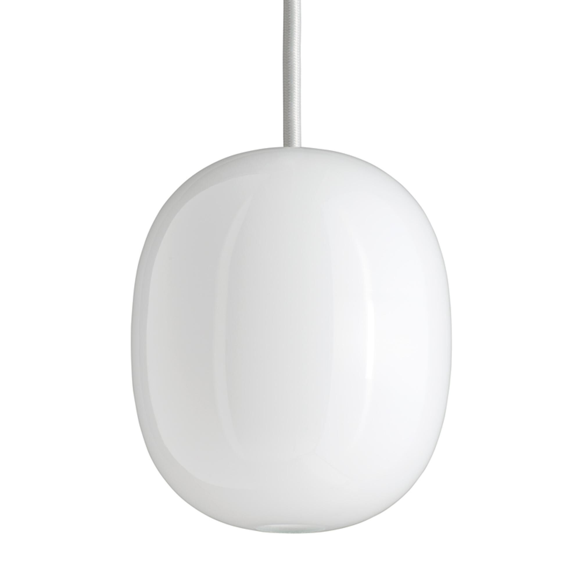 Superegg 200P Taklampa Opal med Vit Sladd
