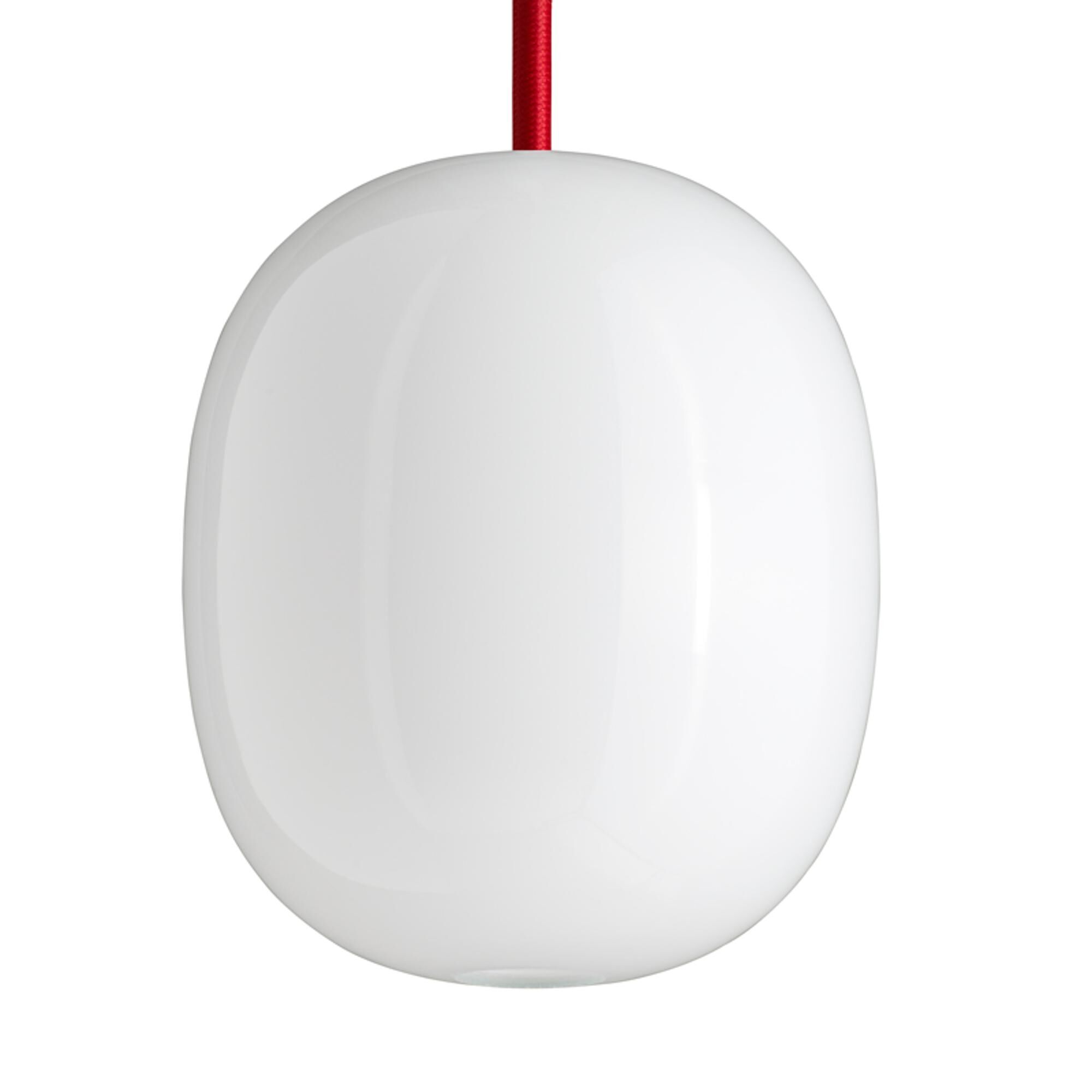 Superegg 300P Taklampa Opal med R&ouml;d Sladd