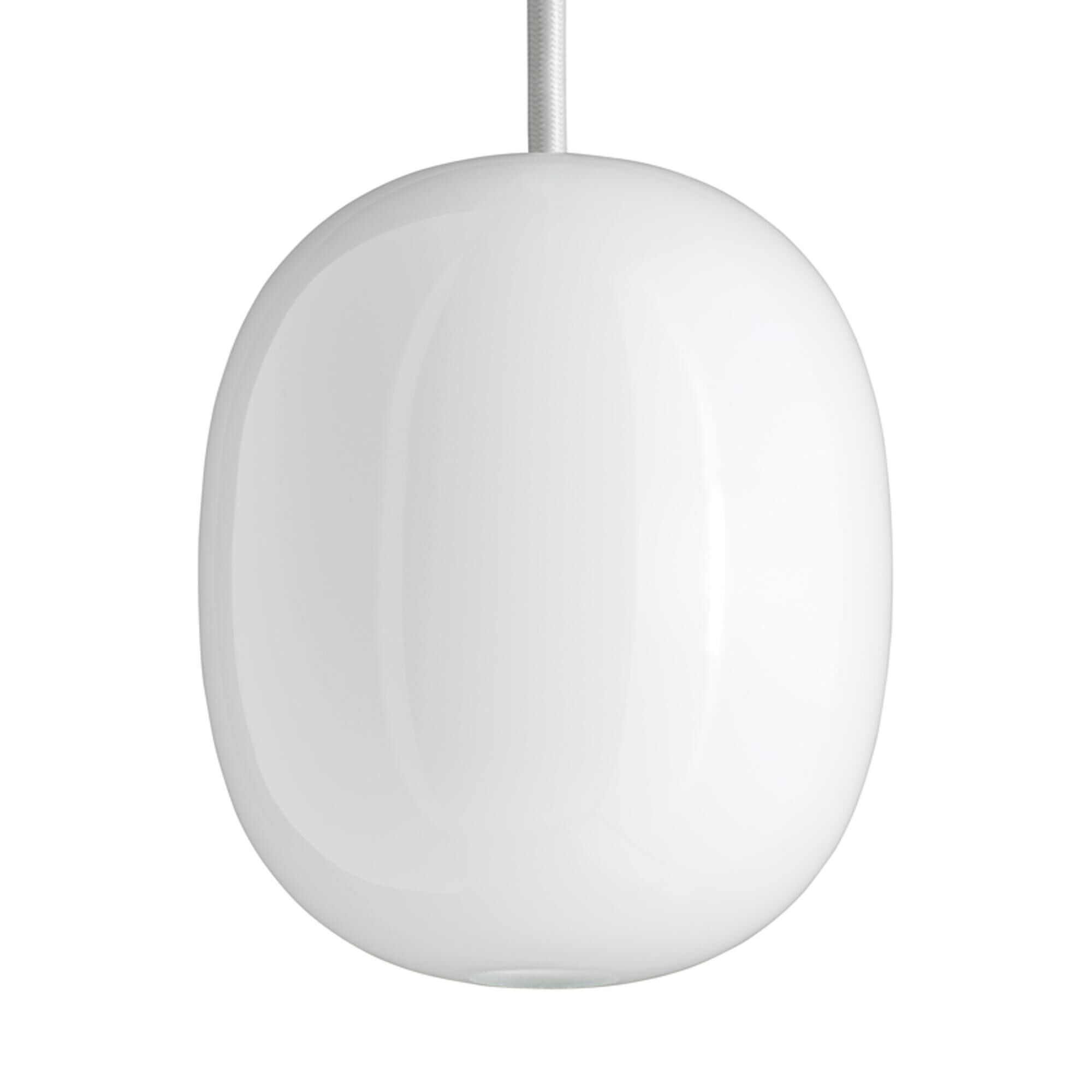 Superegg 300P Taklampa Opal med Vit Sladd