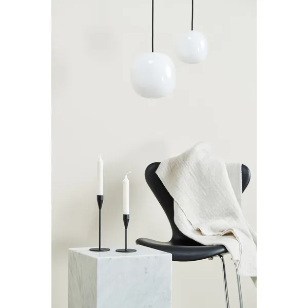 Superkube 150P Pendel Opal med Sort Ledning